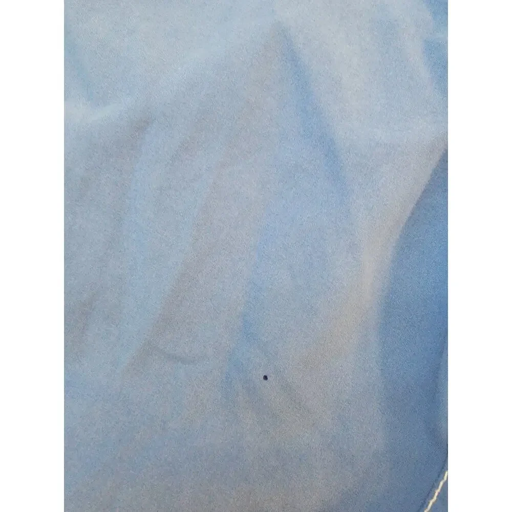 Nike Swim Shorts XXL Blue White Cargo Pocket Drawstring Unlined Beach Board